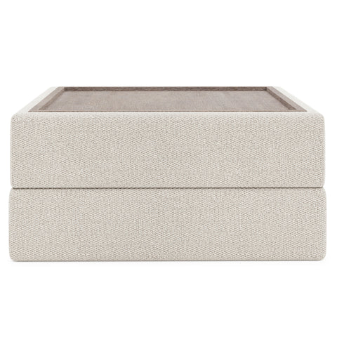 Vista Fabric Ottoman