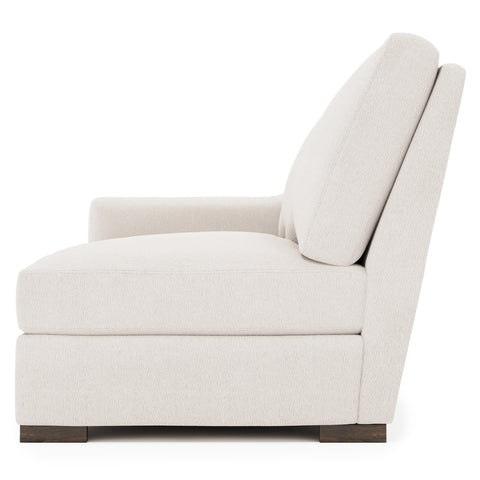 Germain Fabric Left Arm Loveseat