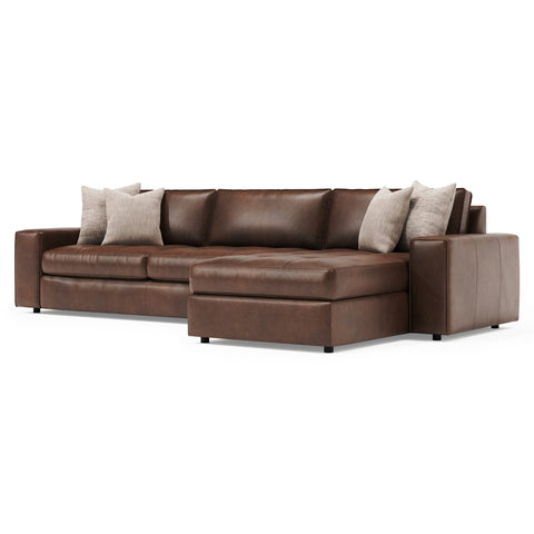 Nest Leather Sectional