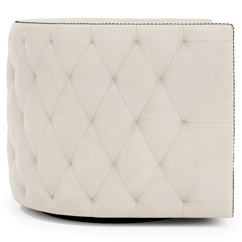 Palazzo Leather Swivel Chair