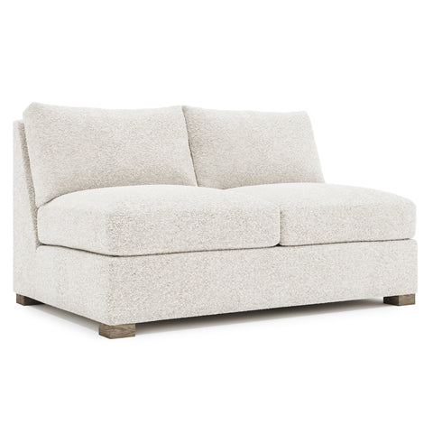Kelsey Fabric Armless Loveseat