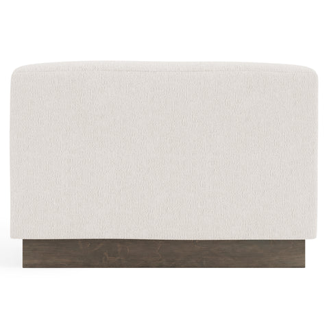 Merino Fabric Cocktail Ottoman