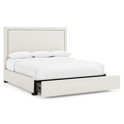 Morgan Fabric Storage Panel Bed - King