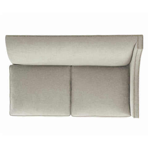Palisades Fabric Right Arm Loveseat