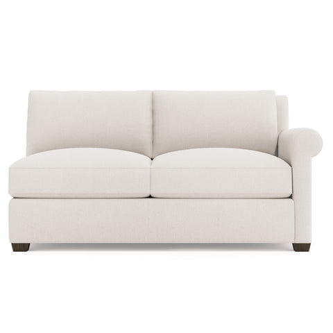 Barnes Fabric Right Arm Loveseat