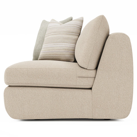 Jules Fabric Left Arm Chair