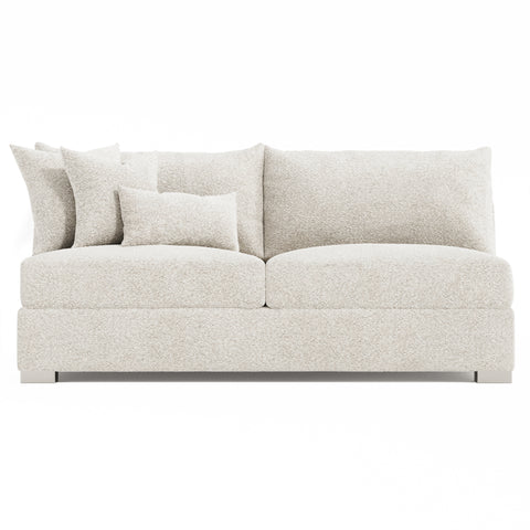 Helena Fabric Armless Loveseat