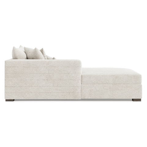 Helena Fabric Left Arm Chaise