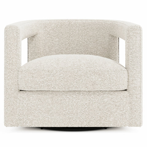 Alana Swivel Chair — No Nails — Select Leather