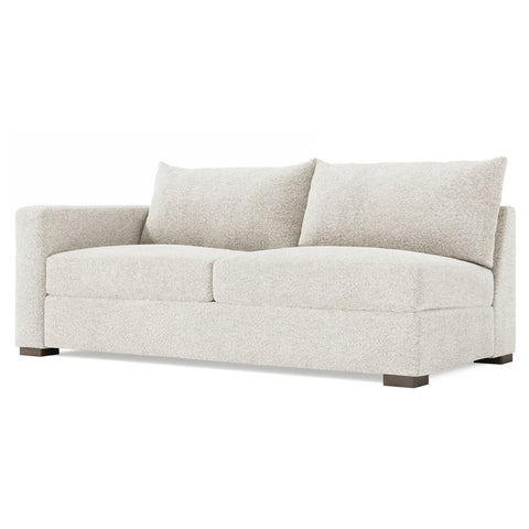 Helena Fabric Left Arm Loveseat