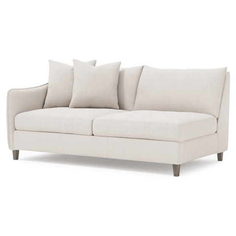 Joli Fabric Left Arm Loveseat
