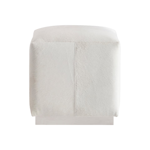 Aspen Leather Ottoman
