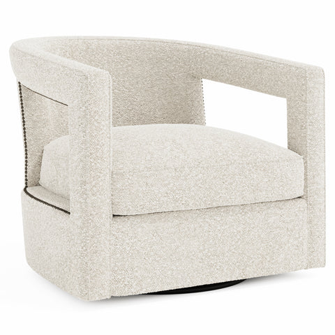 Alana Swivel Chair — No Nails — Select Leather