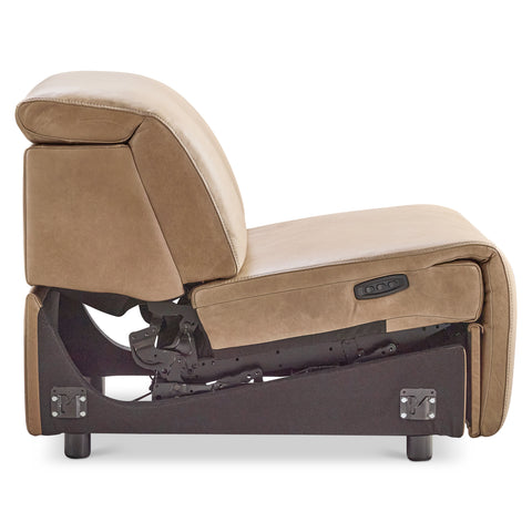 Alta Leather Armless Power Motion Chair
