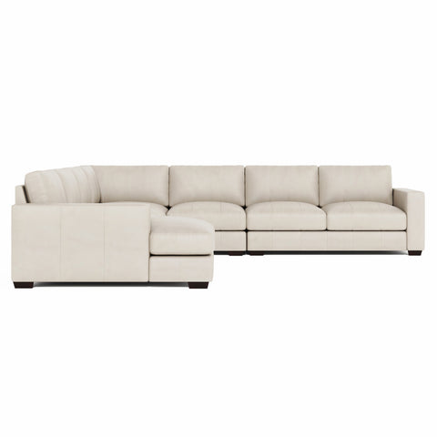 Dawkins Leather Sectional