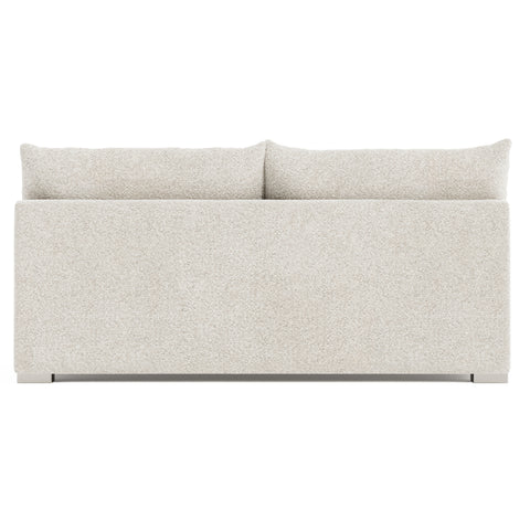 Helena Fabric Armless Loveseat
