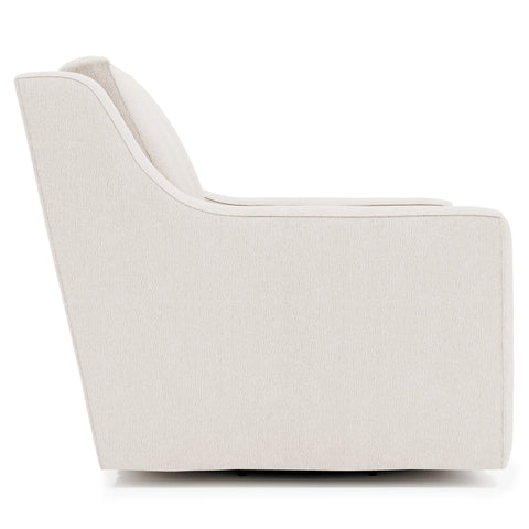Germain Fabric Swivel Chair Without Pillows