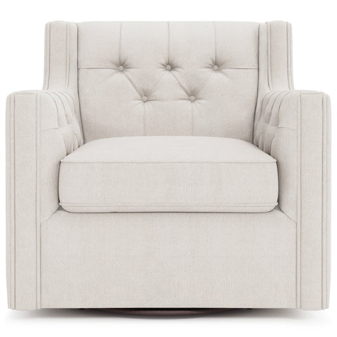 Candace Fabric Swivel Chair