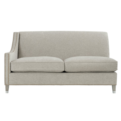 Palisades Fabric Left Arm Loveseat