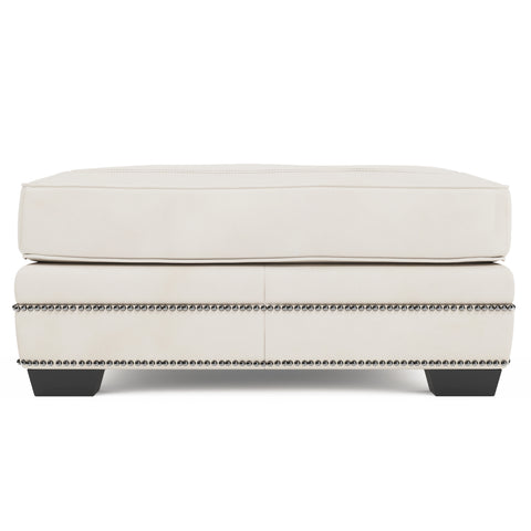 Grandview Leather Ottoman