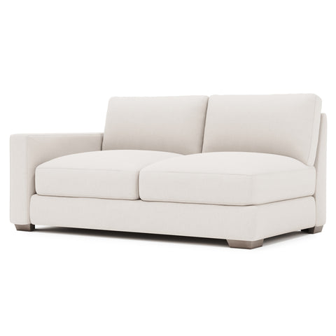 Dawkins Fabric Left Arm Loveseat