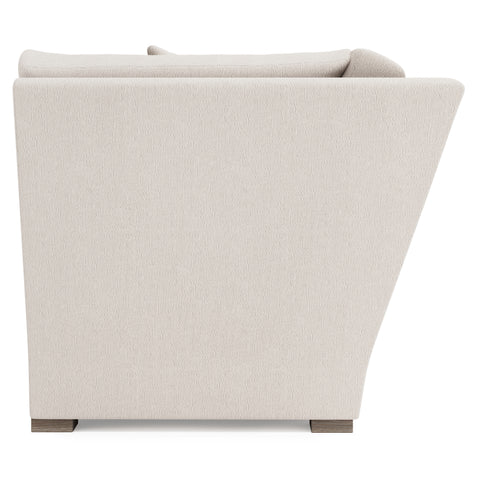 Ventura Fabric Left Arm Bumper Chaise