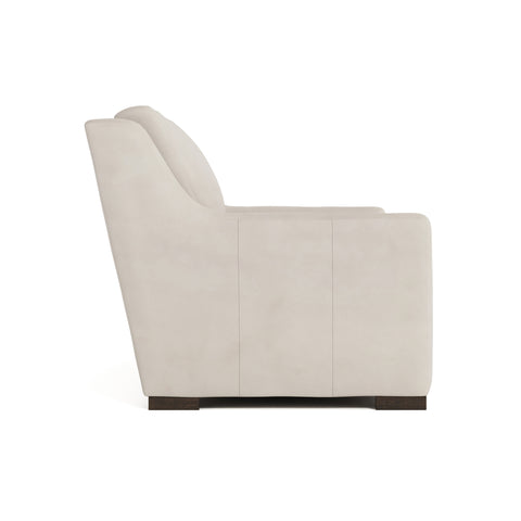 Germain Leather Sofa Without Pillows
