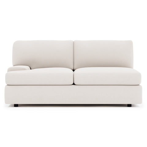 Serena Fabric Left Arm Loveseat