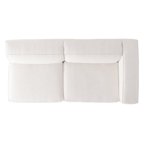 Bliss Fabric Right Arm Loveseat