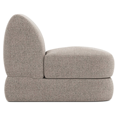 Sylvio Fabric Armless Chair