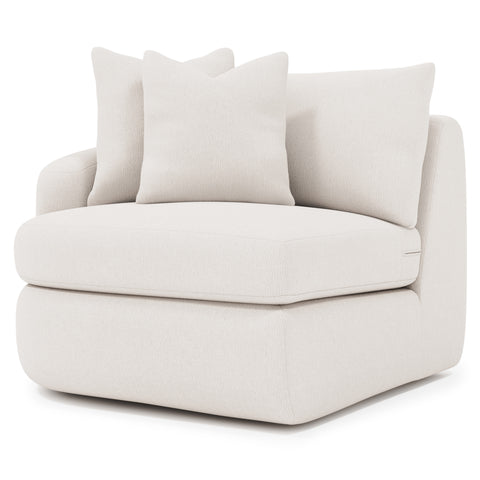 Jules Fabric Left Arm Chair