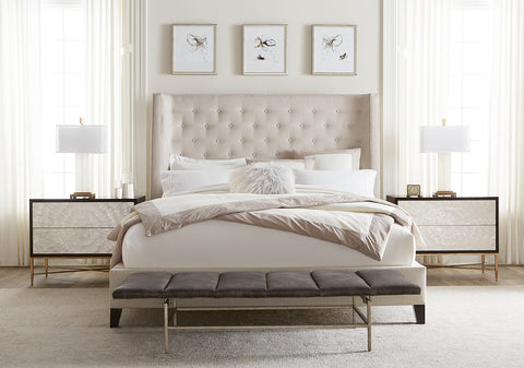 Maxime Fabric Shelter Bed - King