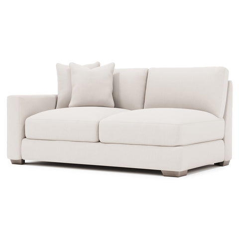 Dawkins Fabric Left Arm Loveseat