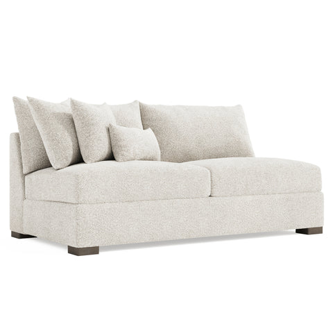 Helena Fabric Armless Loveseat