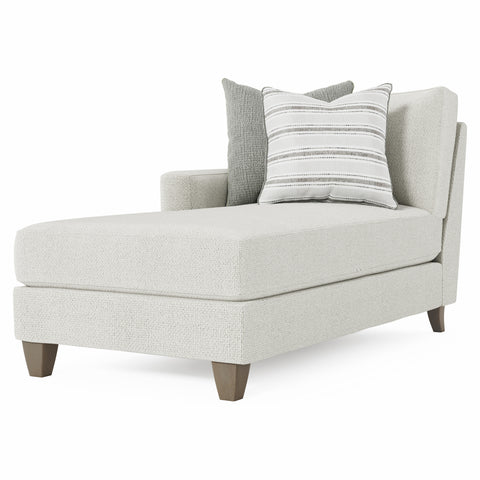 Mila Fabric Left Arm Chaise