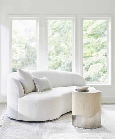 Elle Fabric Sofa Without Pillows
