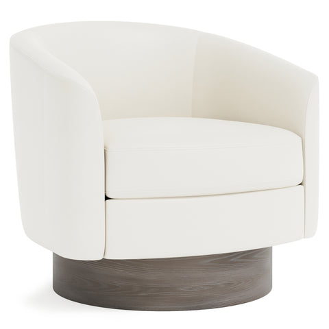 Camino Leather Swivel Chair