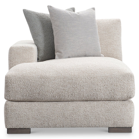 Drew Fabric Left Arm Chaise