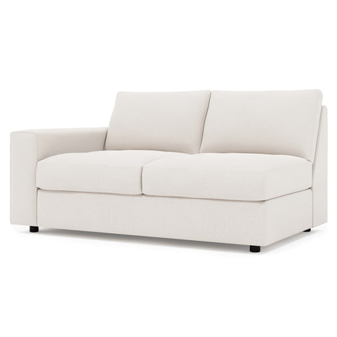 Nest Fabric Left Arm Loveseat