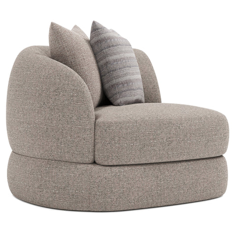 Sylvio Fabric Left Arm Chair