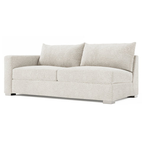 Helena Fabric Left Arm Loveseat