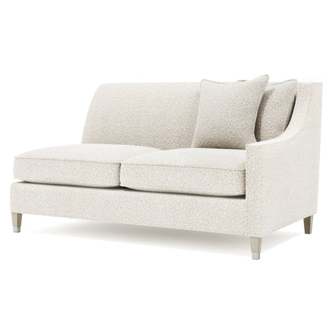Palisades Fabric Right Arm Loveseat