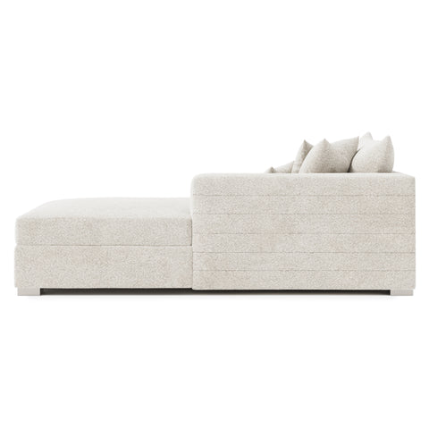 Helena Fabric Right Arm Chaise
