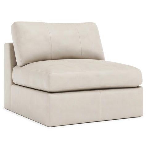 Stafford Leather Armless Chair