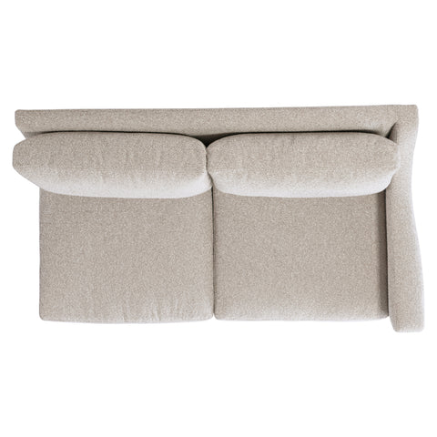 Ventura Fabric Right Arm Loveseat