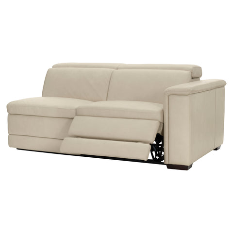 Lioni Leather Right Arm Power Motion Loveseat