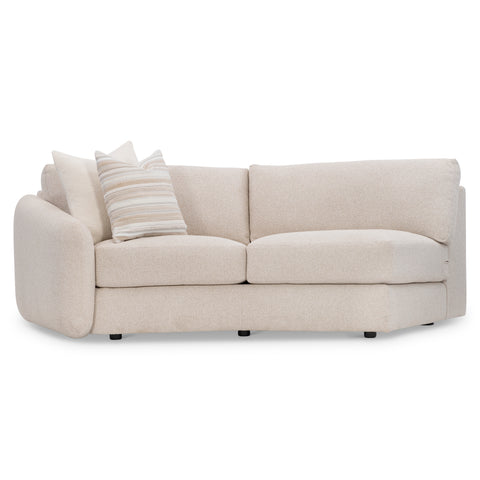 Soleil Fabric Left Arm Loveseat