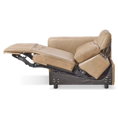 Alta Leather Left Arm Power Motion Chair