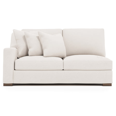 Germain Fabric Left Arm Loveseat