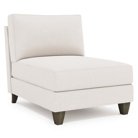 Mila Fabric Armless Chair